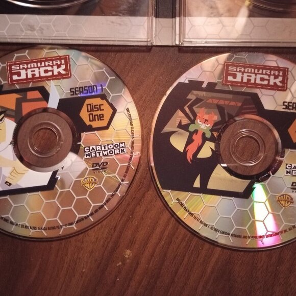 Samurai Jack: Season 1 (2004, 2-Disc DVD Set) Used and Working Cartoon Network - Picture 13 of 14